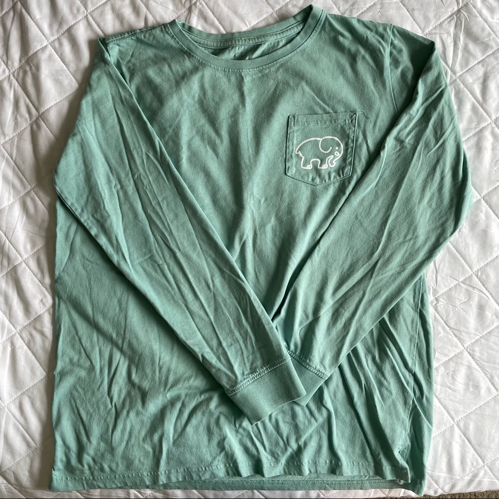 Ivory Ella Long Sleeved Oversized Shirt with Front Pocket